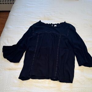 Old Navy Navy Black Women's Blouse